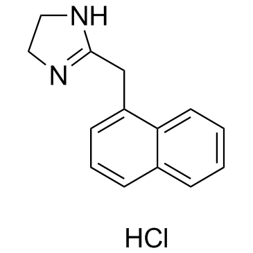 Naphazoline hydrochloride structure