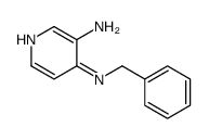 3-氨基-4-(苄氨基)吡啶结构式