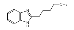 2-戊基苯并咪唑结构式