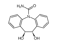 cis-10,11-Dihydroxy-10,11-dihydrocarbamazepine structure