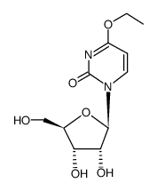 4-ethoxy-1-(β-D-ribofuranosyl)-2(1H)-pyrimidinone Structure