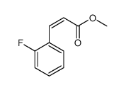 methyl 3-(2-fluorophenyl)prop-2-enoate结构式