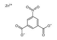5-硝基-1,3-苯二甲酸锌盐结构式