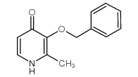 3-(苄氧基)-2-甲基吡啶-4(1H)- 酮结构式