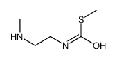 S-methyl N-[2-(methylamino)ethyl]carbamothioate结构式