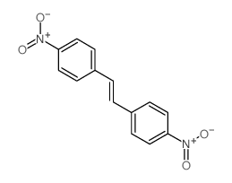 Benzene,1,1'-(1Z)-1,2-ethenediylbis[4-nitro- Structure
