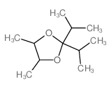 4,5-dimethyl-2,2-dipropan-2-yl-1,3-dioxolane Structure