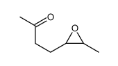 4-(3-methyloxiran-2-yl)butan-2-one Structure