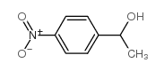 1-(4-硝基苯基)乙醇结构式