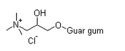 瓜尔胶羟丙基三甲基氯化铵结构式