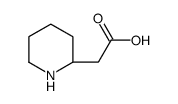 (R)-2-PIPERIDINEACETIC ACID HYDROCHLORIDE Structure