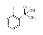 2-(2-碘苯基)-2-丙醇结构式