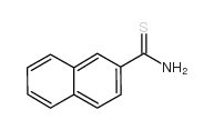 萘-2-硫代甲酰胺结构式