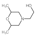 2-(2,6-Dimethyl-4-morpholinyl)ethanol Structure