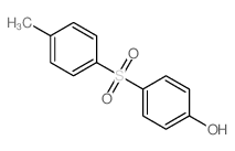 4-甲基-4’-羟基二苯基砜结构式