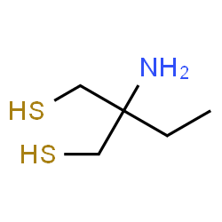 1,3-Propanedithiol,2-amino-2-ethyl- structure