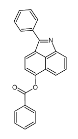 Benzoesaeure-(2-phenylbenz[cd]indol-5-ylester) Structure