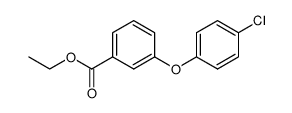 ethyl 3-(4-chlorophenoxy)benzoate Structure