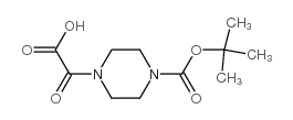 (4-Boc-哌嗪-1-基)-氧代乙酸结构式