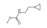 methyl (2-(aziridin-1-yl)ethyl)carbamate Structure