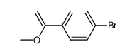 1-bromo-4-(1-methoxyprop-1-en-1-yl)benzene结构式