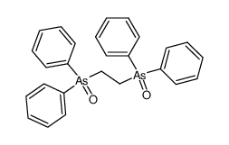 1,2-ethylene-bis(diphenylarsine oxide) Structure