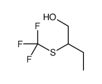2-(trifluoromethylsulfanyl)butan-1-ol结构式
