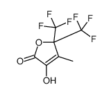 3-hydroxy-4-methyl-5,5-bis(trifluoromethyl)furan-2-one Structure