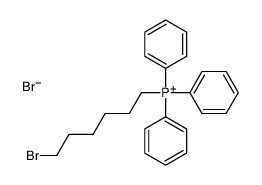 (6-Bromohexyl)triphenylphosphonium bromide Structure