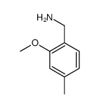1-(2-Methoxy-4-methylphenyl)methanamine Structure