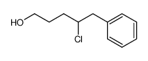 4-chloro-5-phenylpentan-1-ol Structure