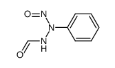 formic acid-(N'-nitroso-N'-phenyl-hydrazide)结构式
