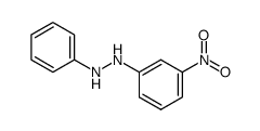 N-(3-nitro-phenyl)-N'-phenyl-hydrazine结构式