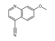 7-甲氧基喹啉-4-甲腈结构式