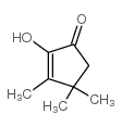 2-羟基-3,4,4-三甲基-2-环戊酮结构式