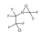 2-(2-chloro-1,1,2,2-tetrafluoroethyl)-3,3-difluorooxaziridine结构式