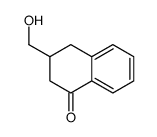3-(hydroxymethyl)-3,4-dihydro-2H-naphthalen-1-one Structure
