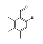 6-bromo-2,3,4-trimethylbenzaldehyde Structure