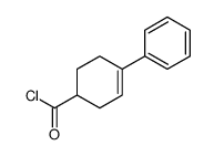 4-phenylcyclohex-3-ene-1-carbonyl chloride Structure