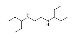 N,N'-Bis-(1-ethyl-propyl)-ethylendiamin Structure