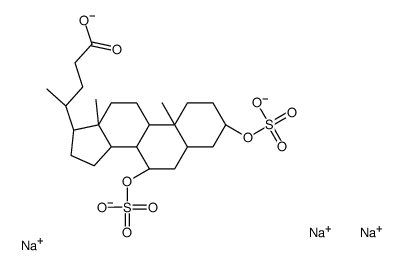 ursodeoxycholate-3-sulfate结构式