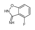 4-Fluoro-1,2-benzisoxazol-3-aMine Structure