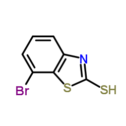 7-Bromo-1,3-benzothiazole-2(3H)-thione structure