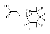 4,4,5,5,6,6,7,7,8,8,8-Undecafluorooctanoic acid Structure