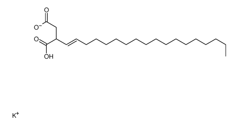 potassium hydrogen 2-octadecenylsuccinate Structure