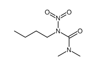 N-(n-butyl)-N',N'-dimethyl-N-nitrourea Structure