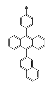 9-(4-Bromophenyl)-10-(2-naphthyl)anthracene Structure
