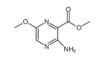 3-amino-6-methoxypyrazine-2-carboxylic acid methyl ester Structure