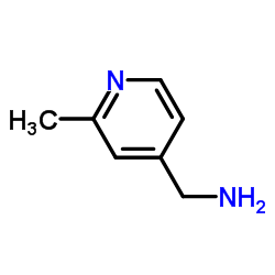 4-(氨甲基)-2-甲基吡啶结构式