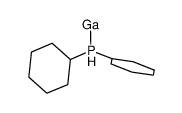 Cy2PH*GaH3结构式